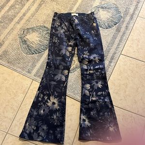 We the free floral print jeans